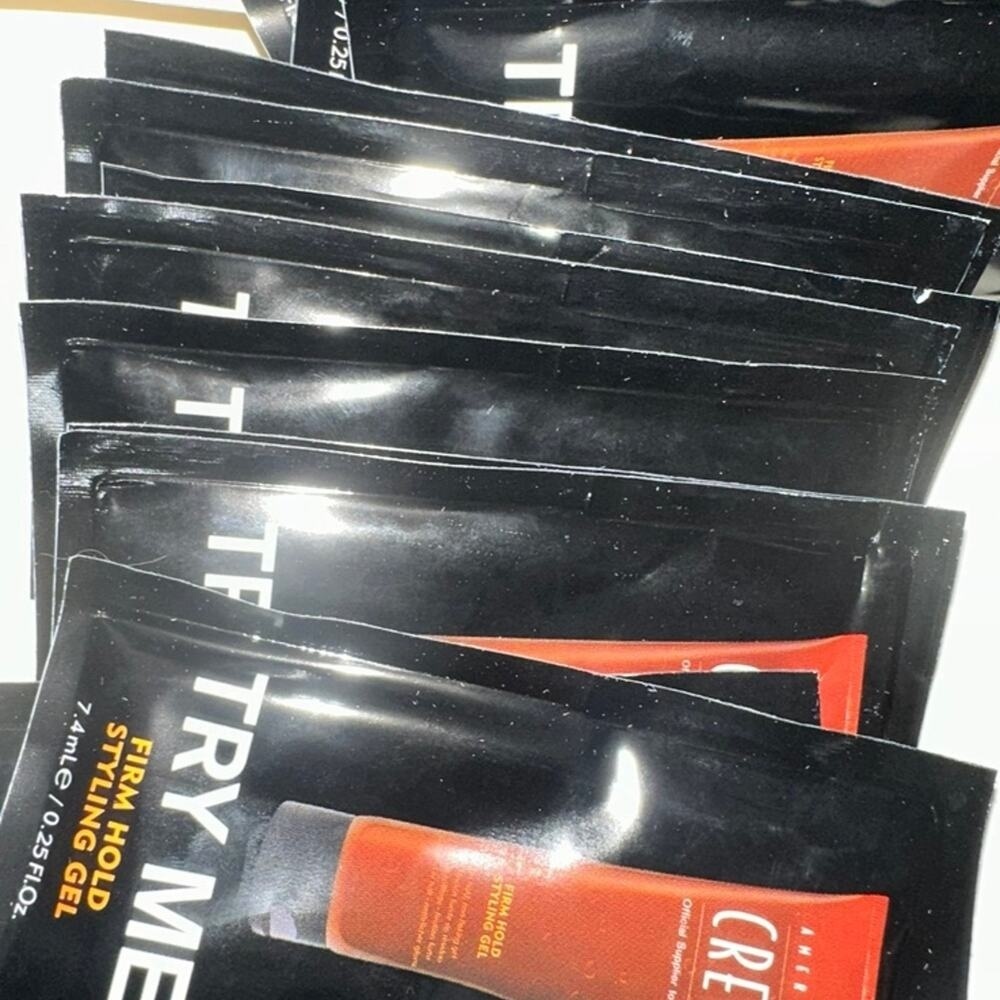 American Crew firm Hold Styling Gel sample travel hair care